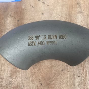 Dimensiunea cotului ASME B16.28 90